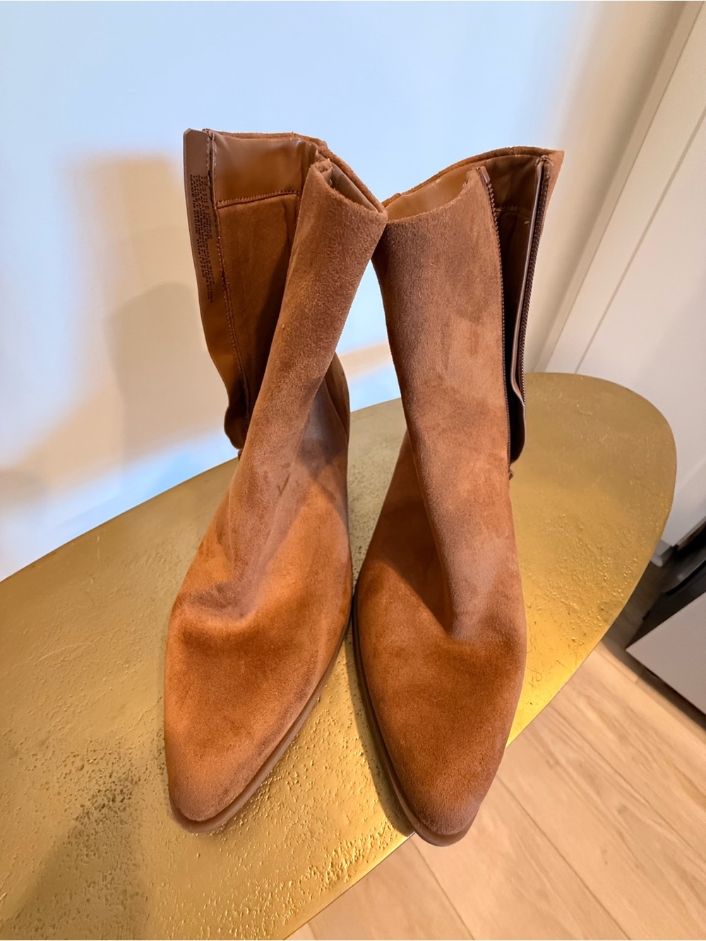 Universal Thread Brown Suede Ankle Boots